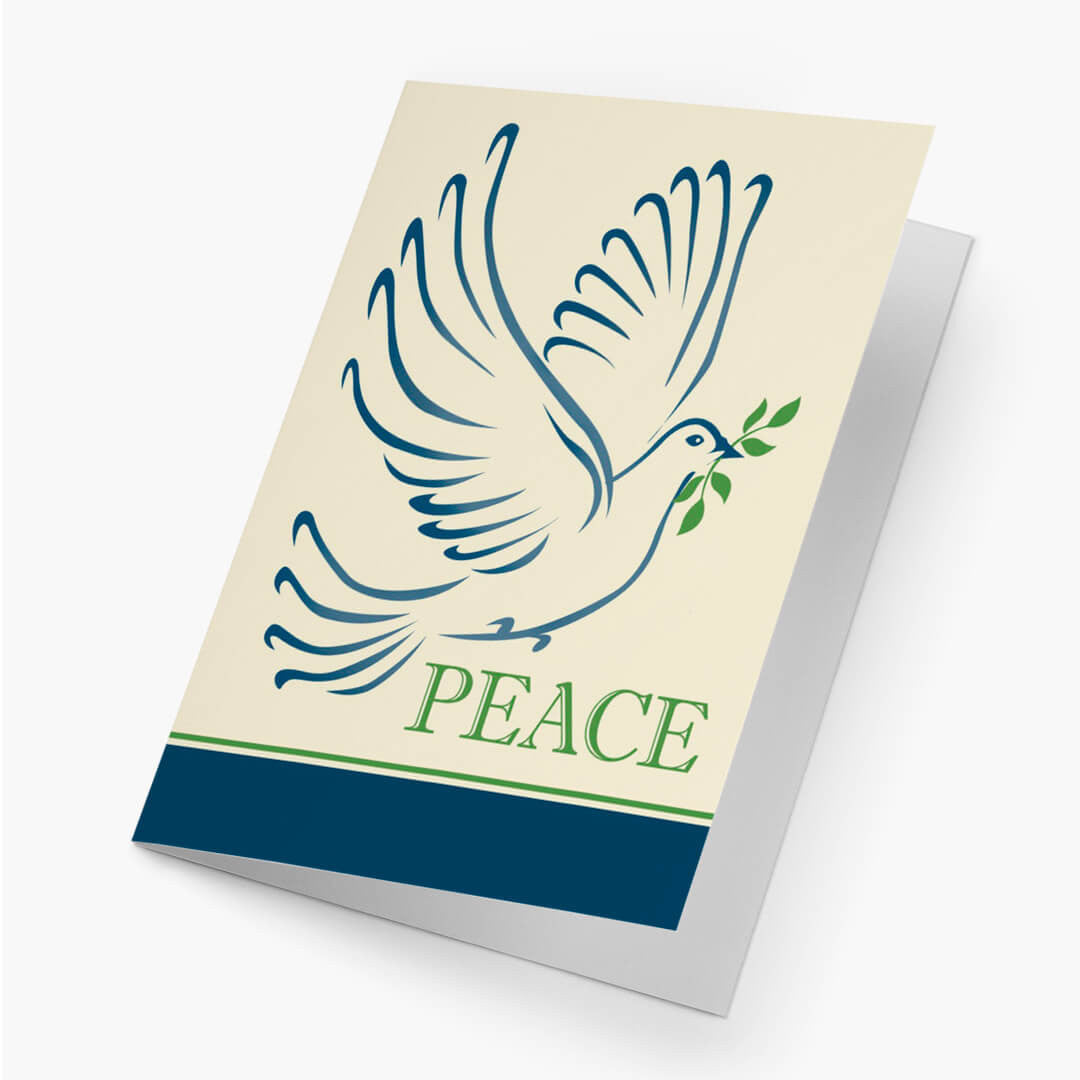 Peaceful Greeting Holiday Card