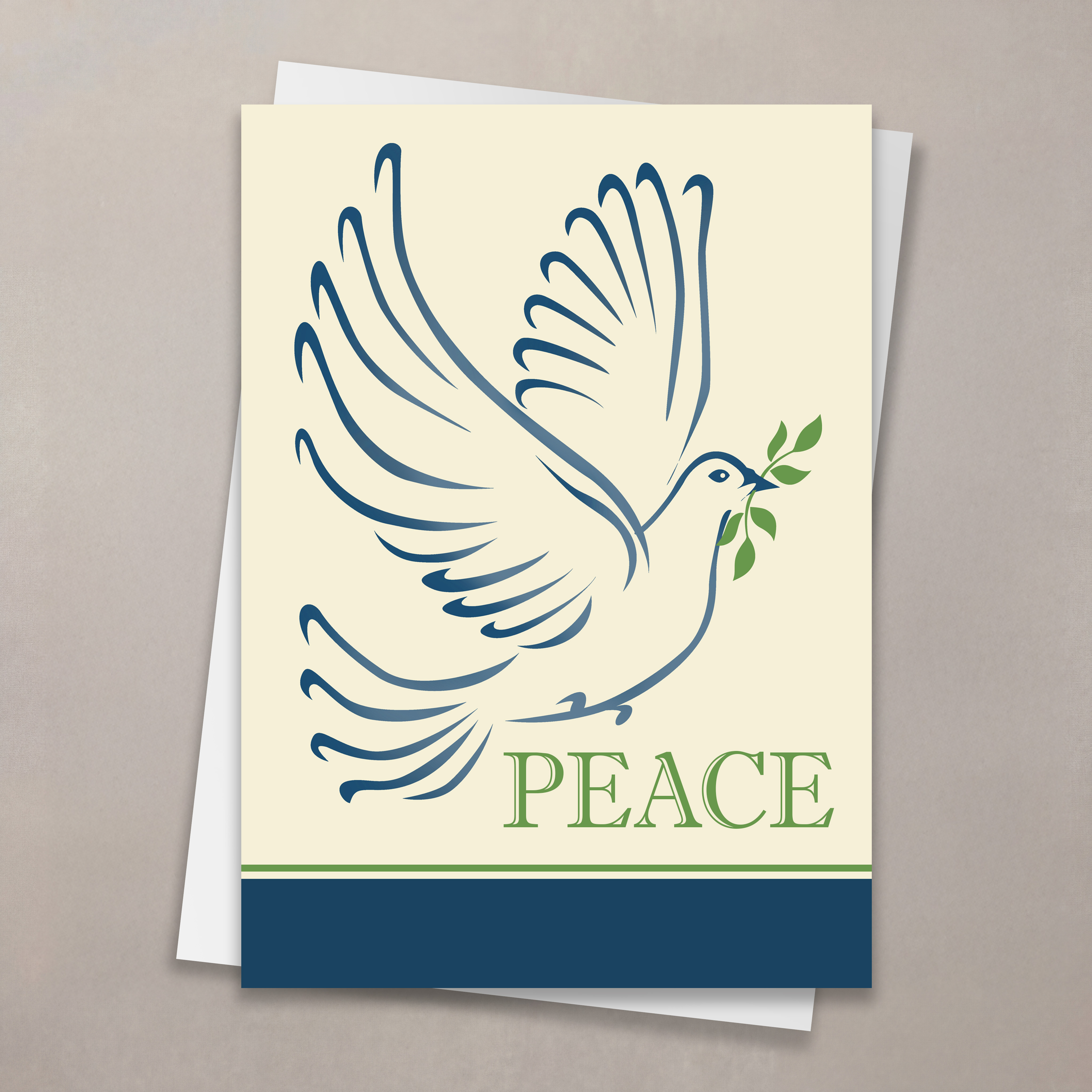 Peaceful Greeting Holiday Card
