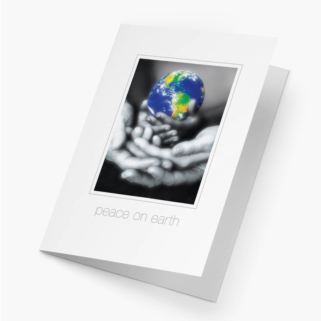 Peaceful Wishes Christmas Card