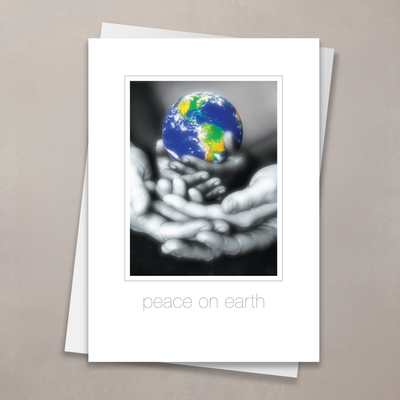 Peaceful Wishes Christmas Card