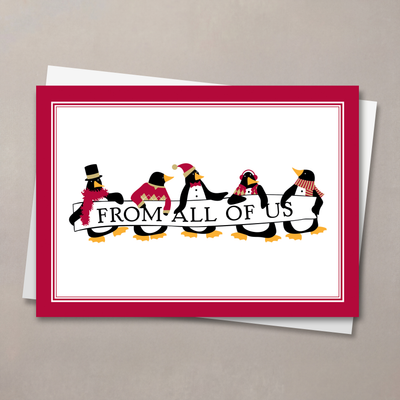 Penguin Parade Team Holiday Card