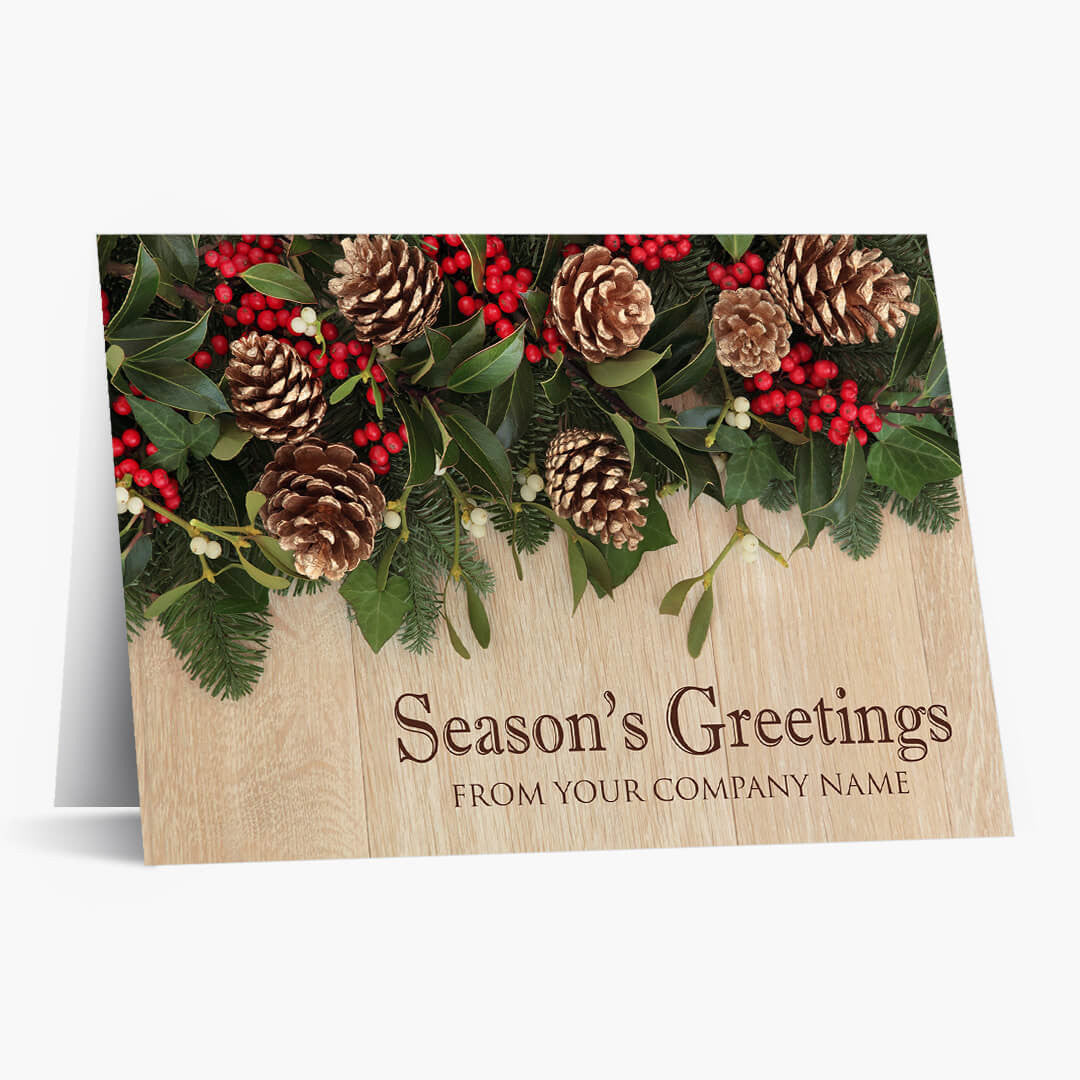 Personalized Decor Christmas Card
