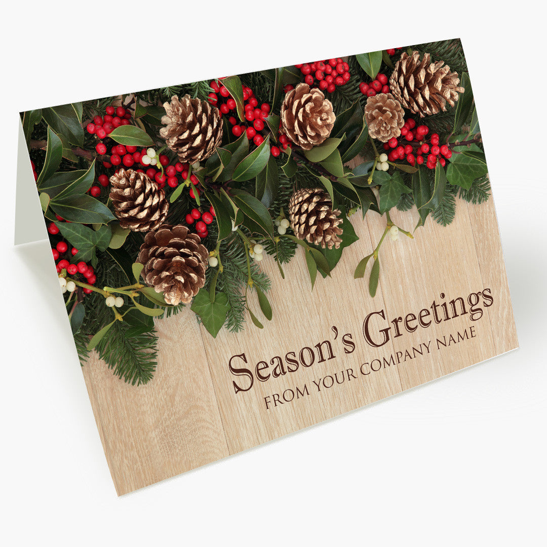 Personalized Decor Christmas Card