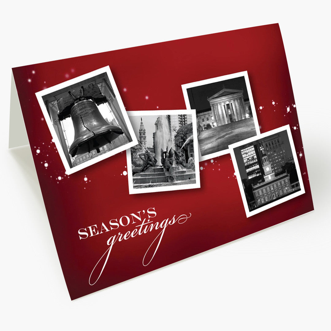 Philadelphia Icons Christmas Card
