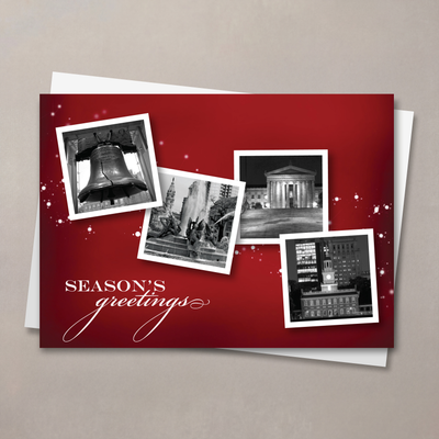 Philadelphia Icons Christmas Card