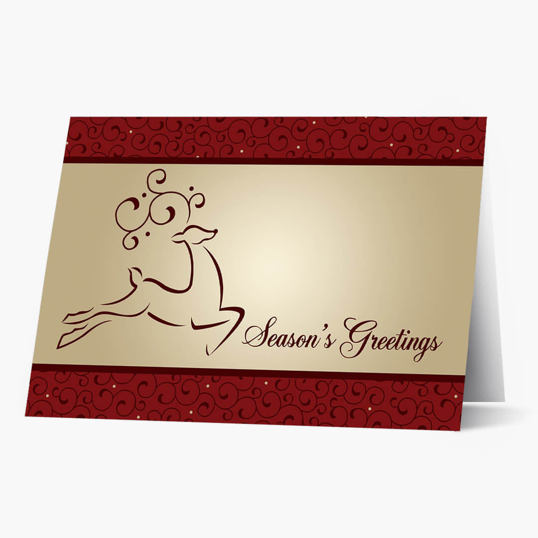 Prancing Holiday Card