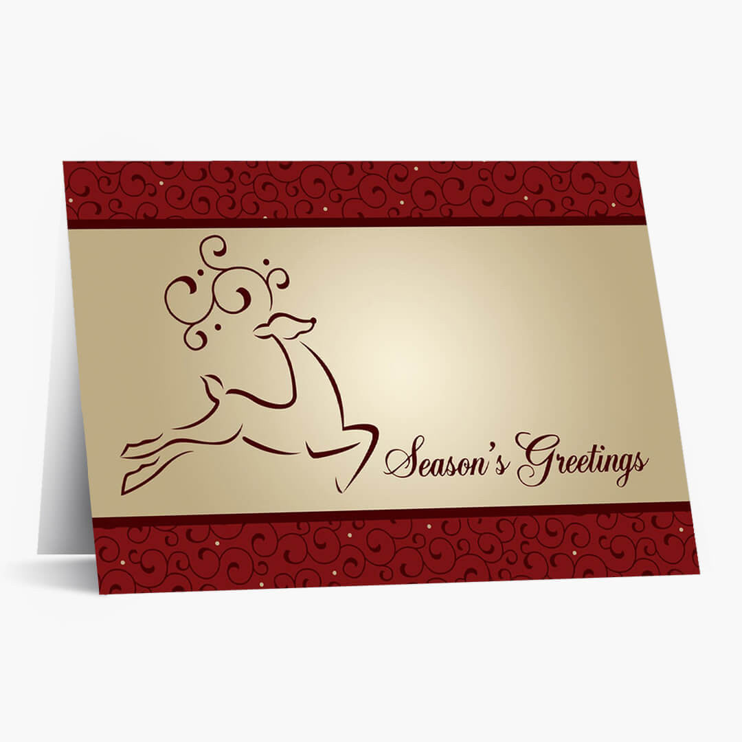 Prancing Holiday Card