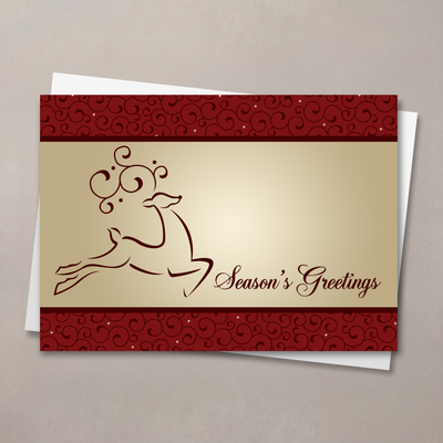 Prancing Holiday Card