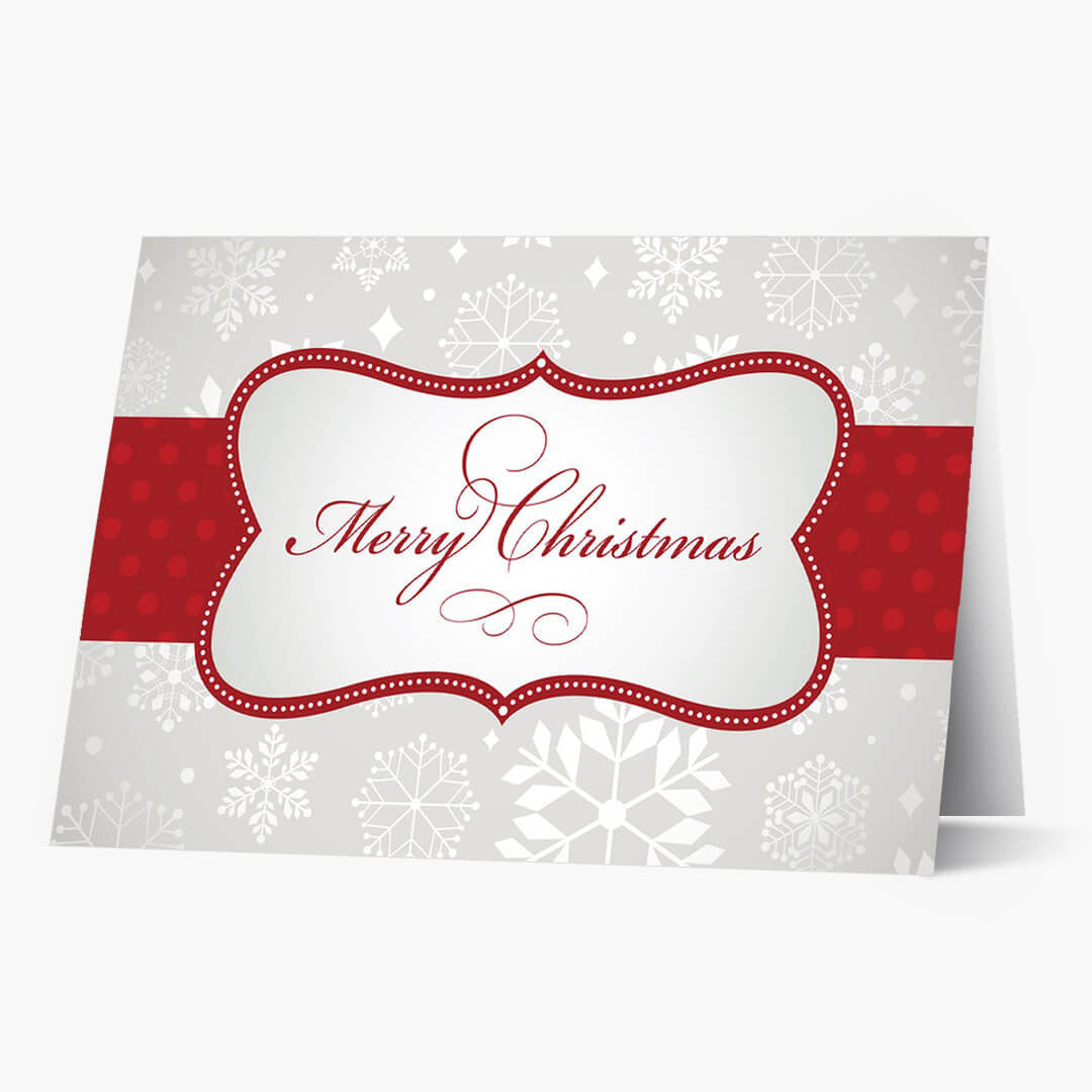 Presenting Merry Christmas Card