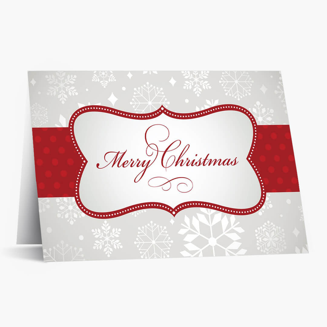 Presenting Merry Christmas Card