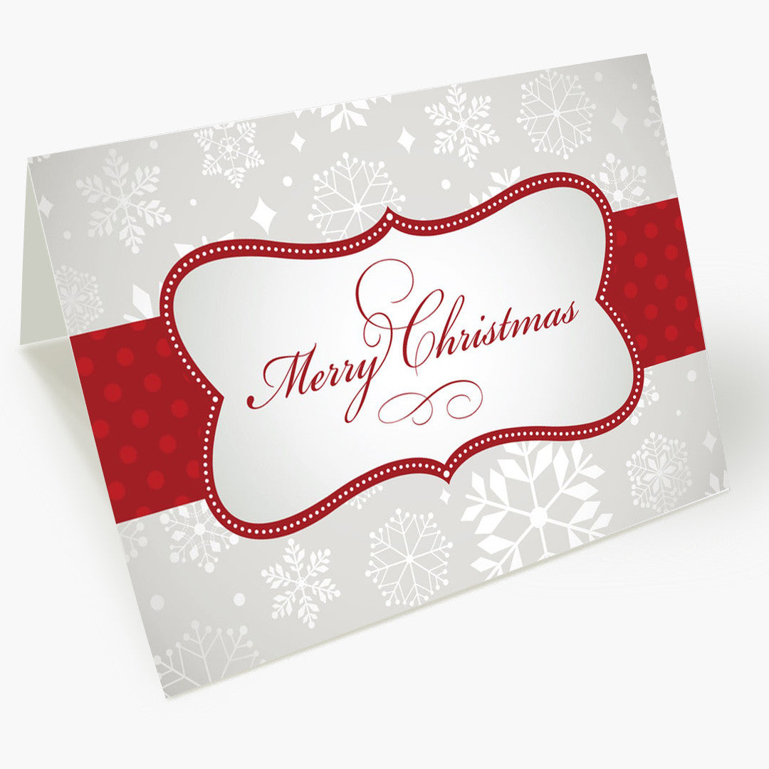 Presenting Merry Christmas Card