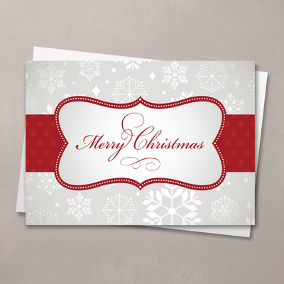 Presenting Merry Christmas Card