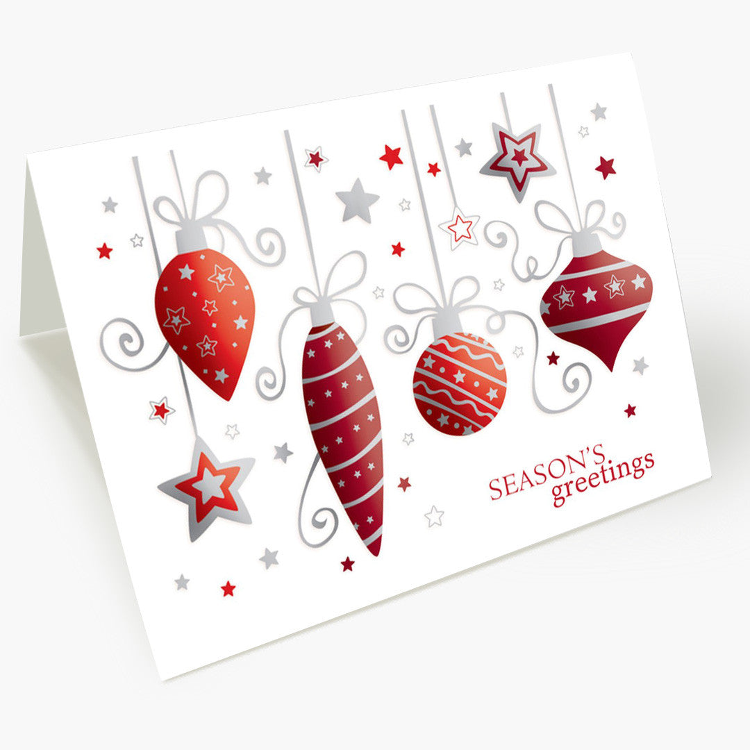 Pretty Ornaments Holiday Card