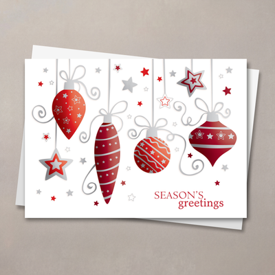 Pretty Ornaments Holiday Card