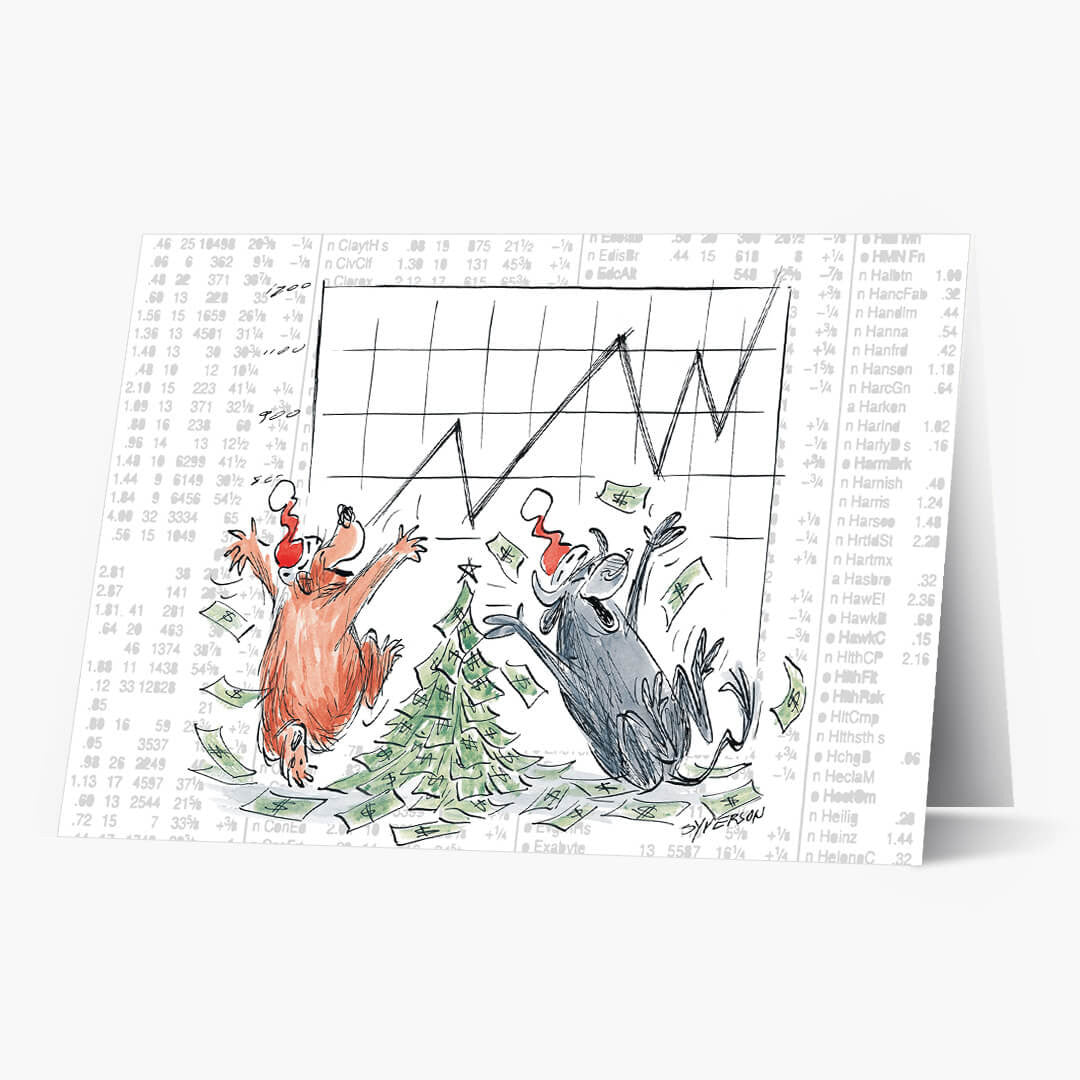 Prosperous Wishes Holiday Card