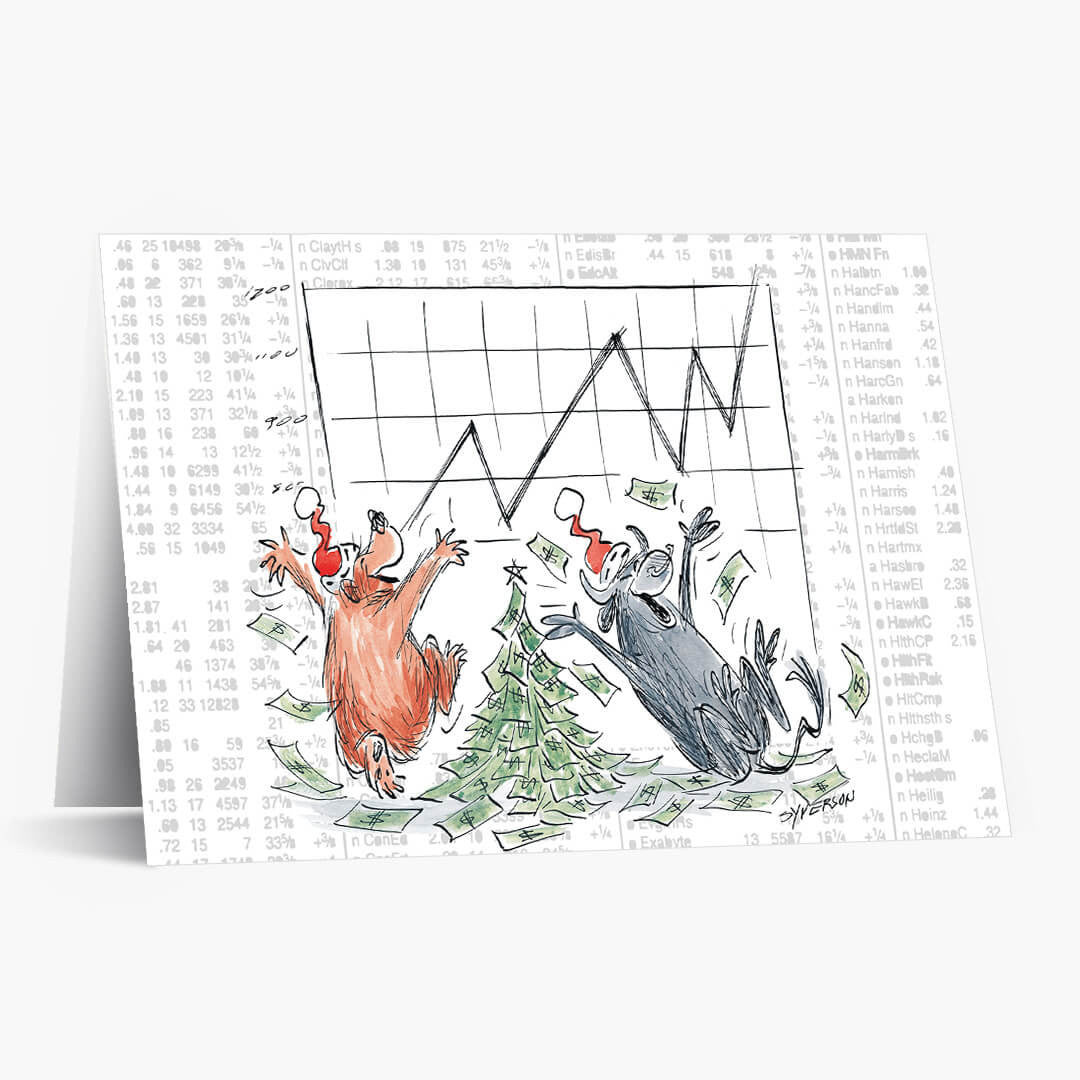 Prosperous Wishes Holiday Card