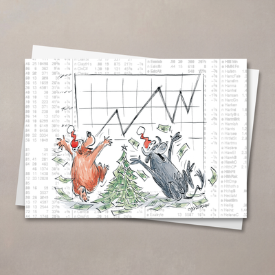 Prosperous Wishes Holiday Card