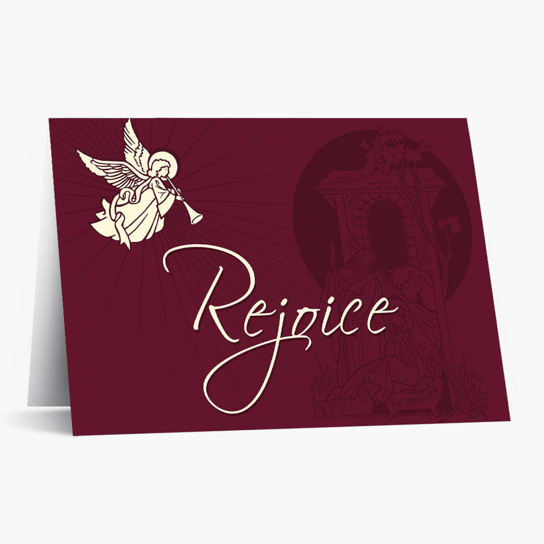 Rejoice Christmas Card