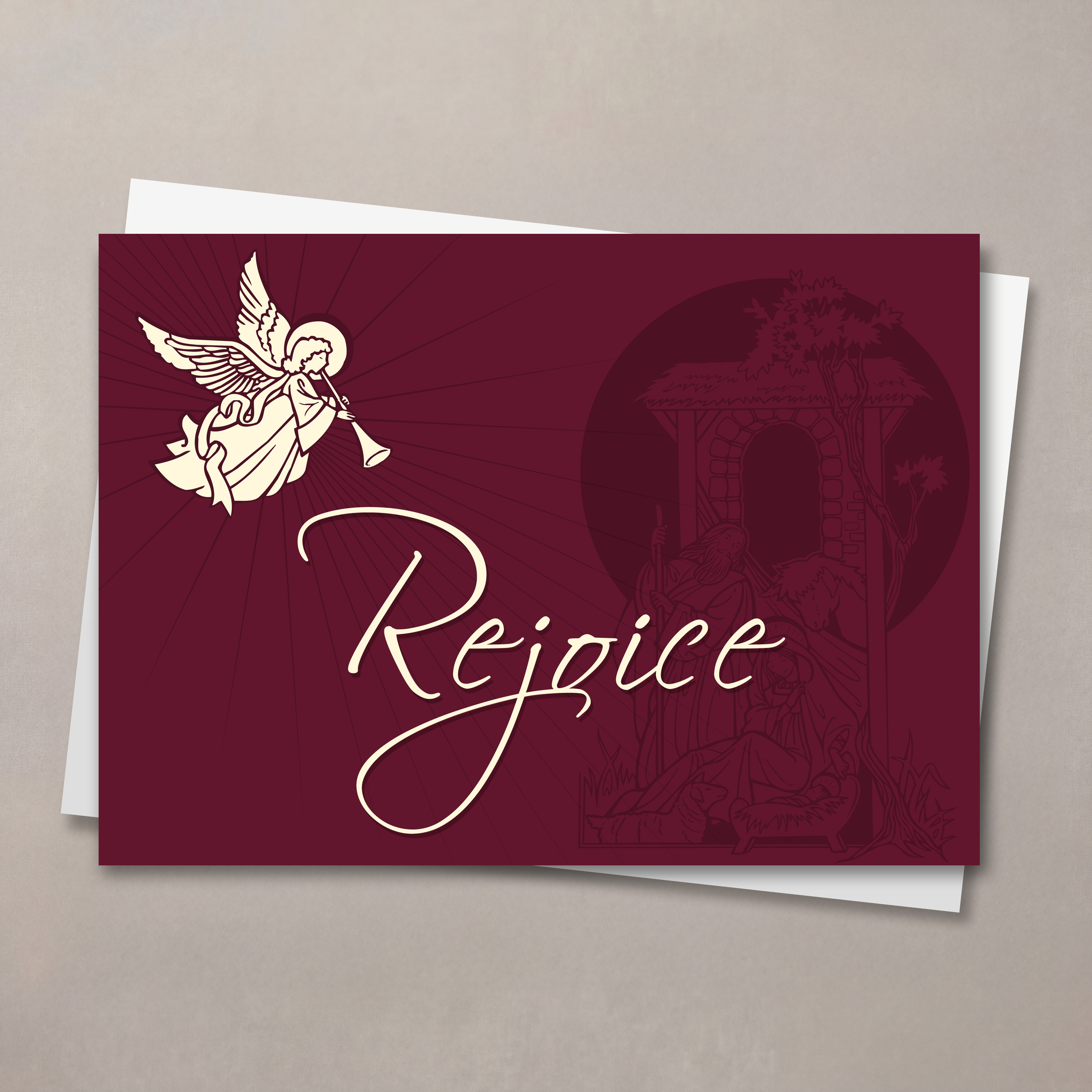 Rejoice Christmas Card