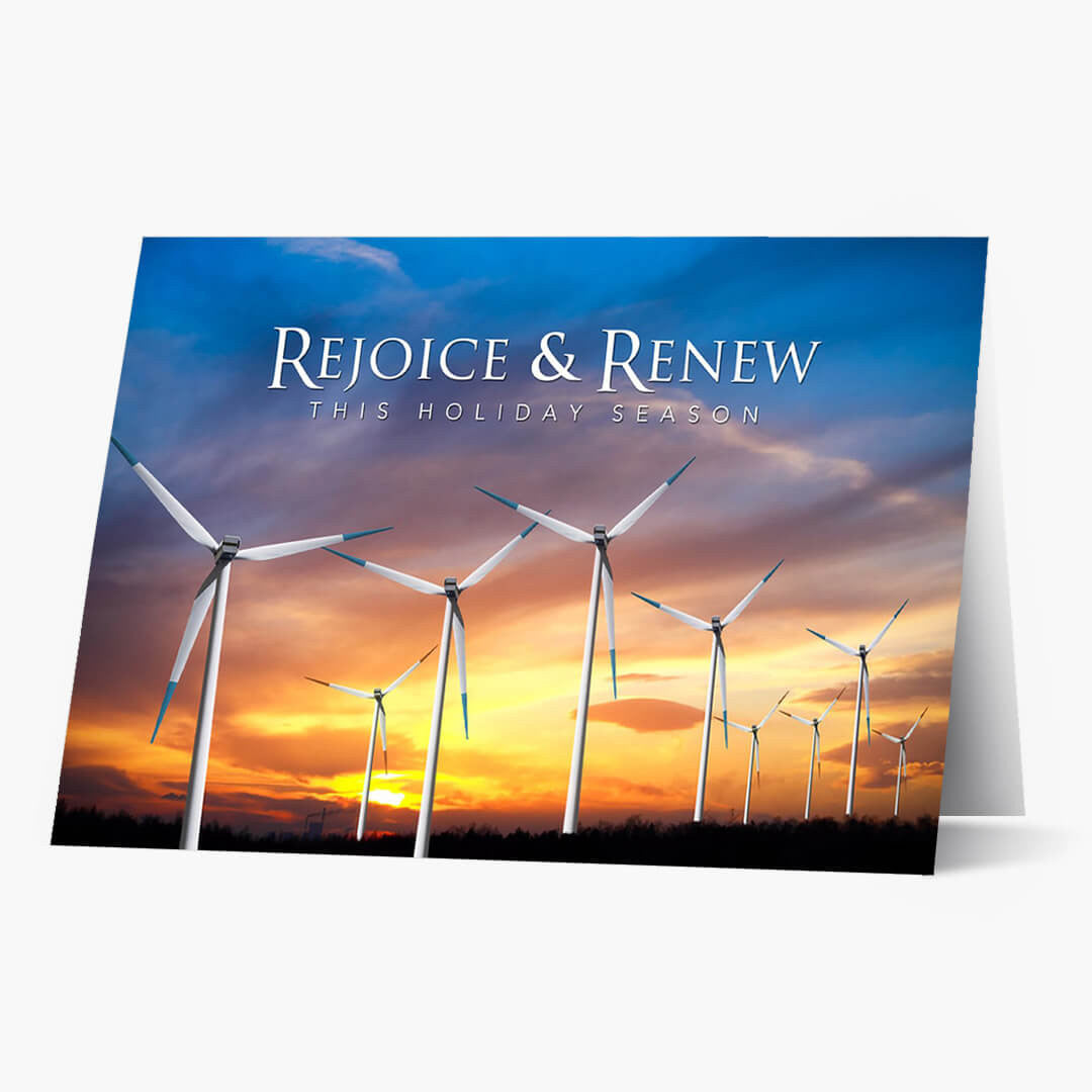 Rejoice and Renew Holiday Card