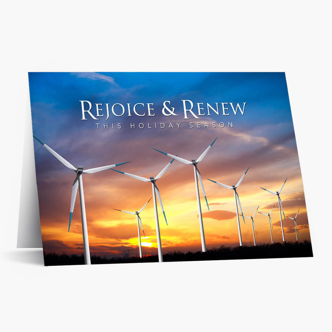 Rejoice and Renew Holiday Card