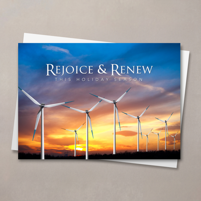 Rejoice and Renew Holiday Card