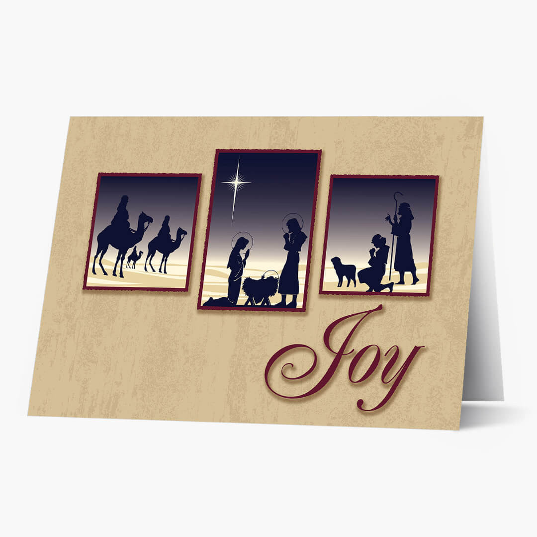 Nativity Joy Christmas Card