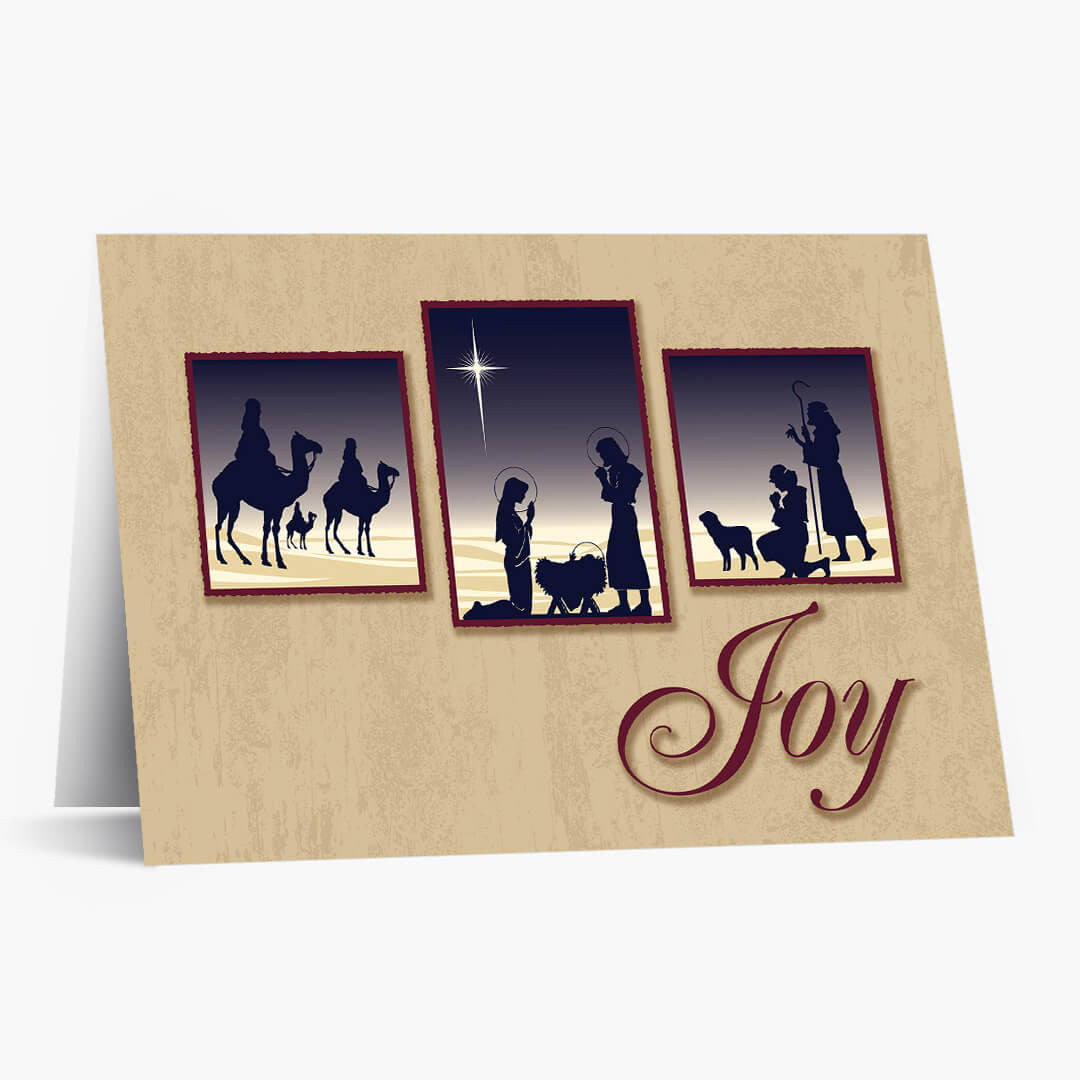 Nativity Joy Christmas Card