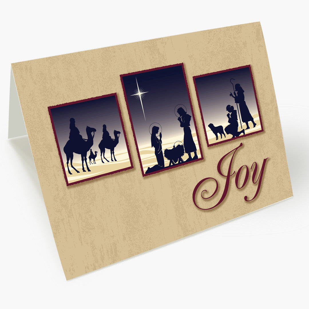 Nativity Joy Christmas Card