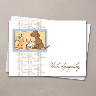 Remembrance Pet Sympathy Card