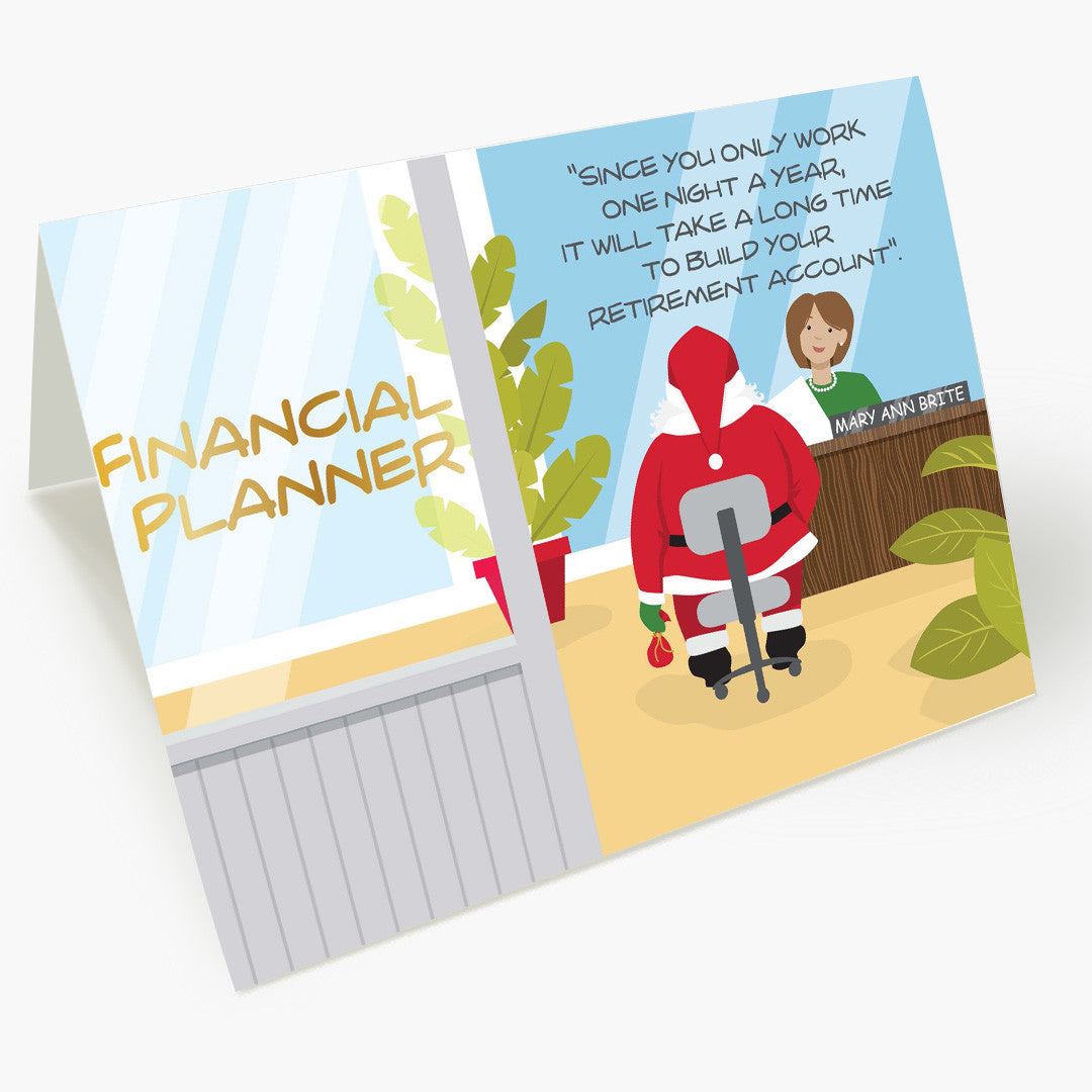 Retirement Planning Christmas Card