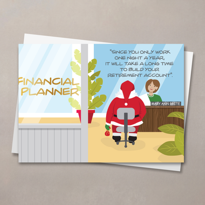 Retirement Planning Christmas Card