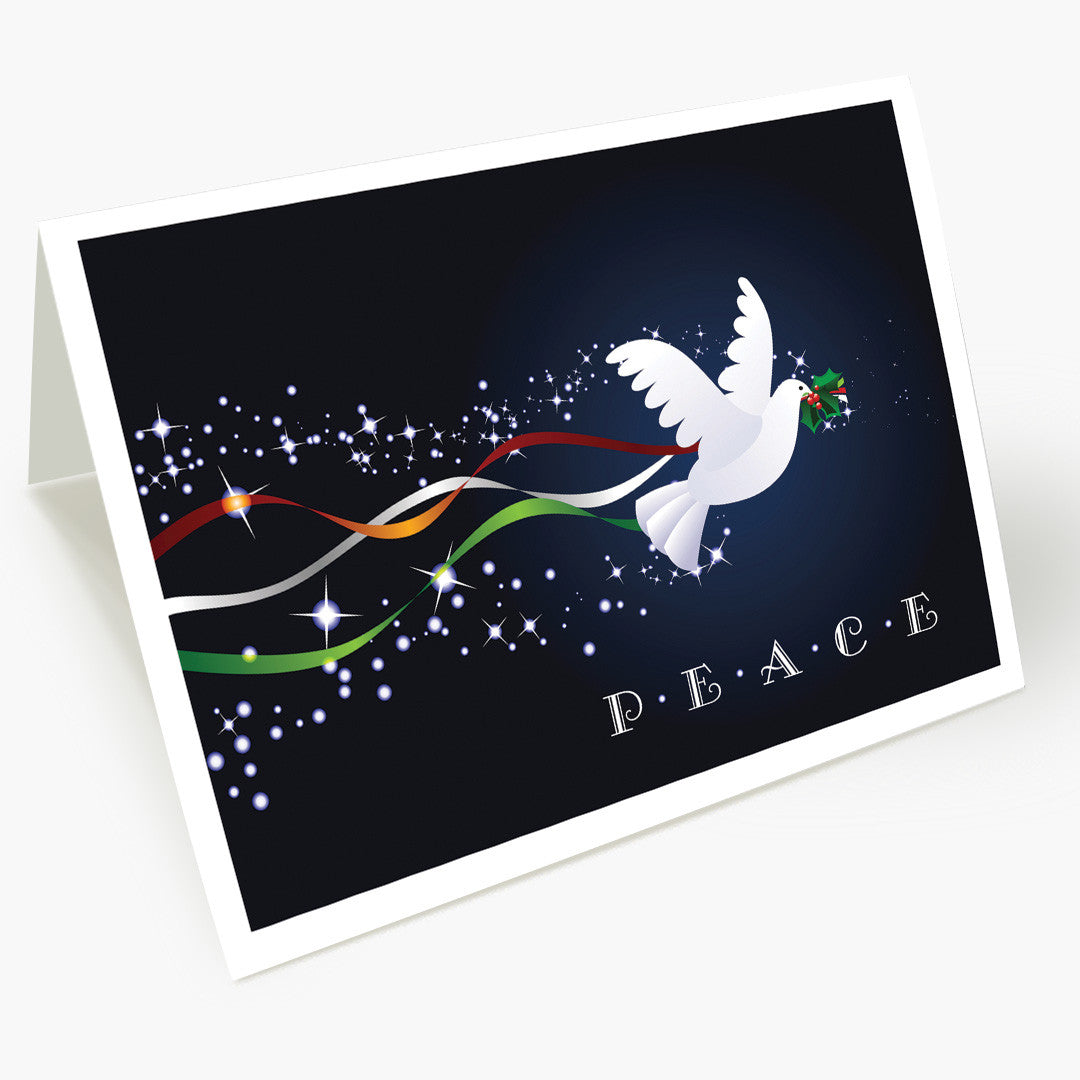 Ribbons of Peace Christmas Card