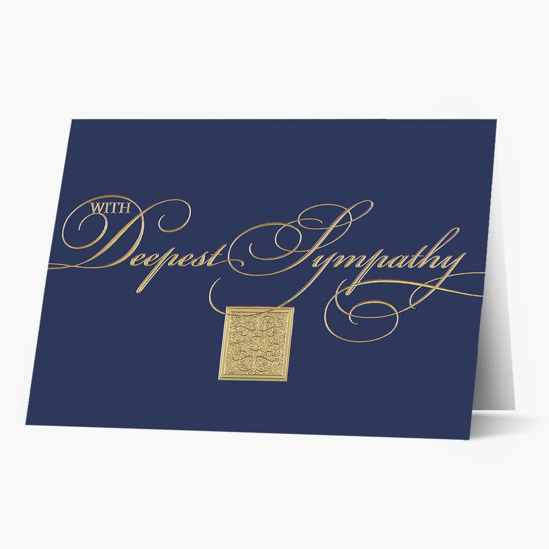 Royal Sympathies Card