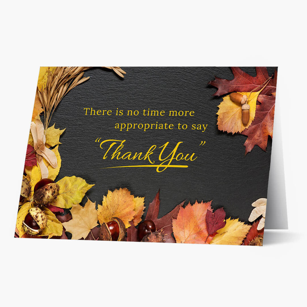Season of Gratitude Thanksgiving Card