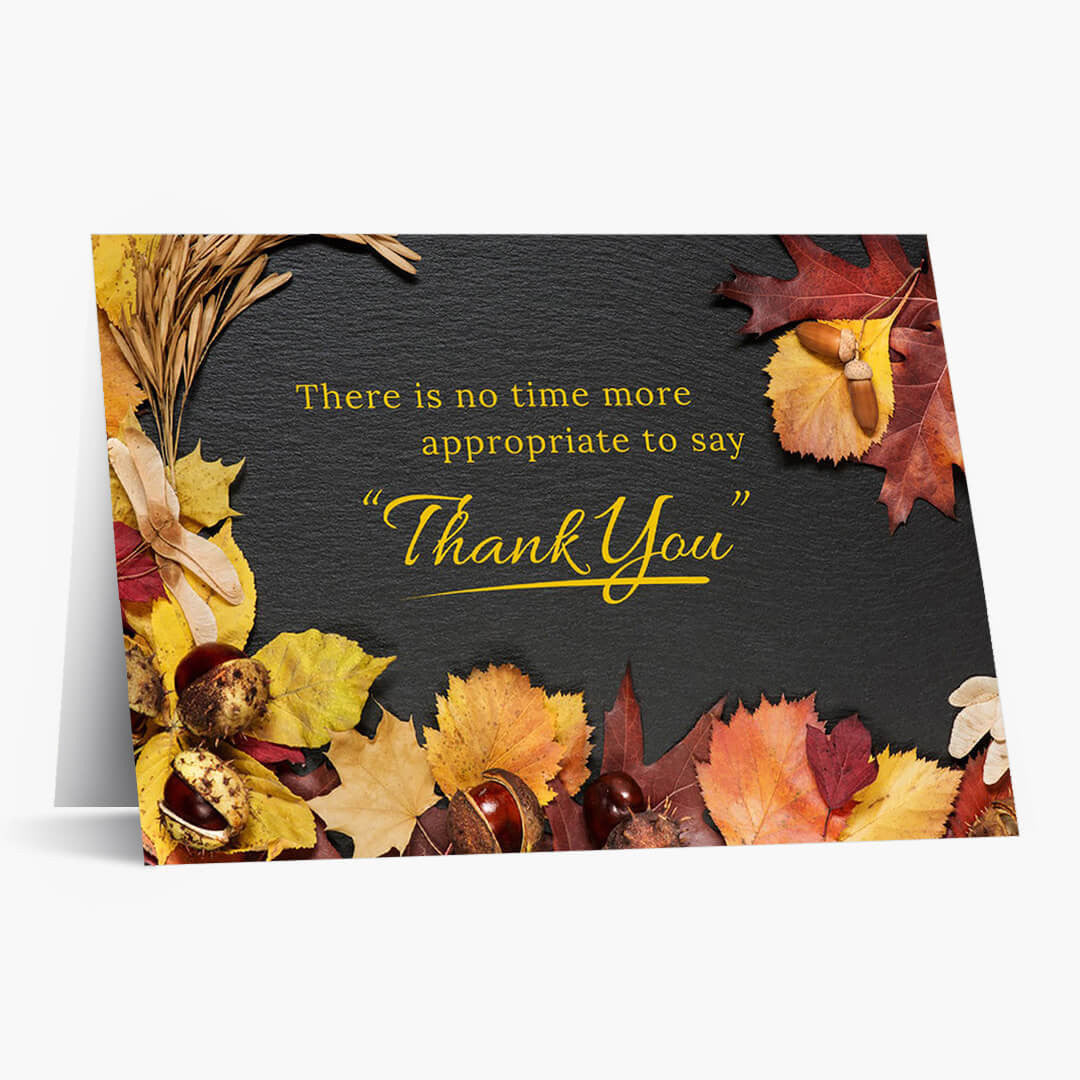 Season of Gratitude Thanksgiving Card