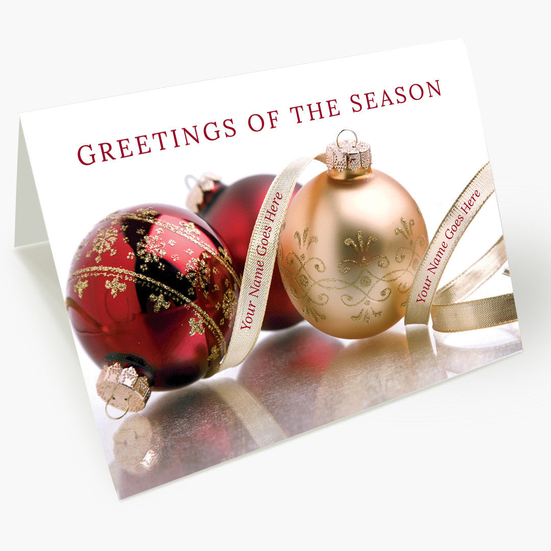 Seasonal Trimmings Holiday Card