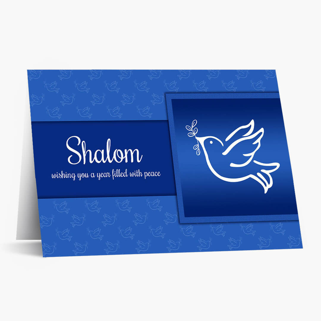Shalom Dove Rosh Hashanah Card