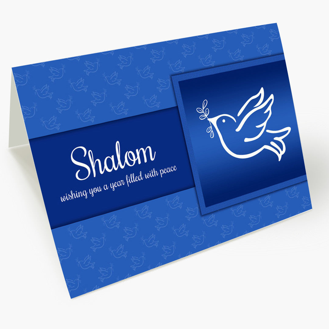 Shalom Dove Rosh Hashanah Card