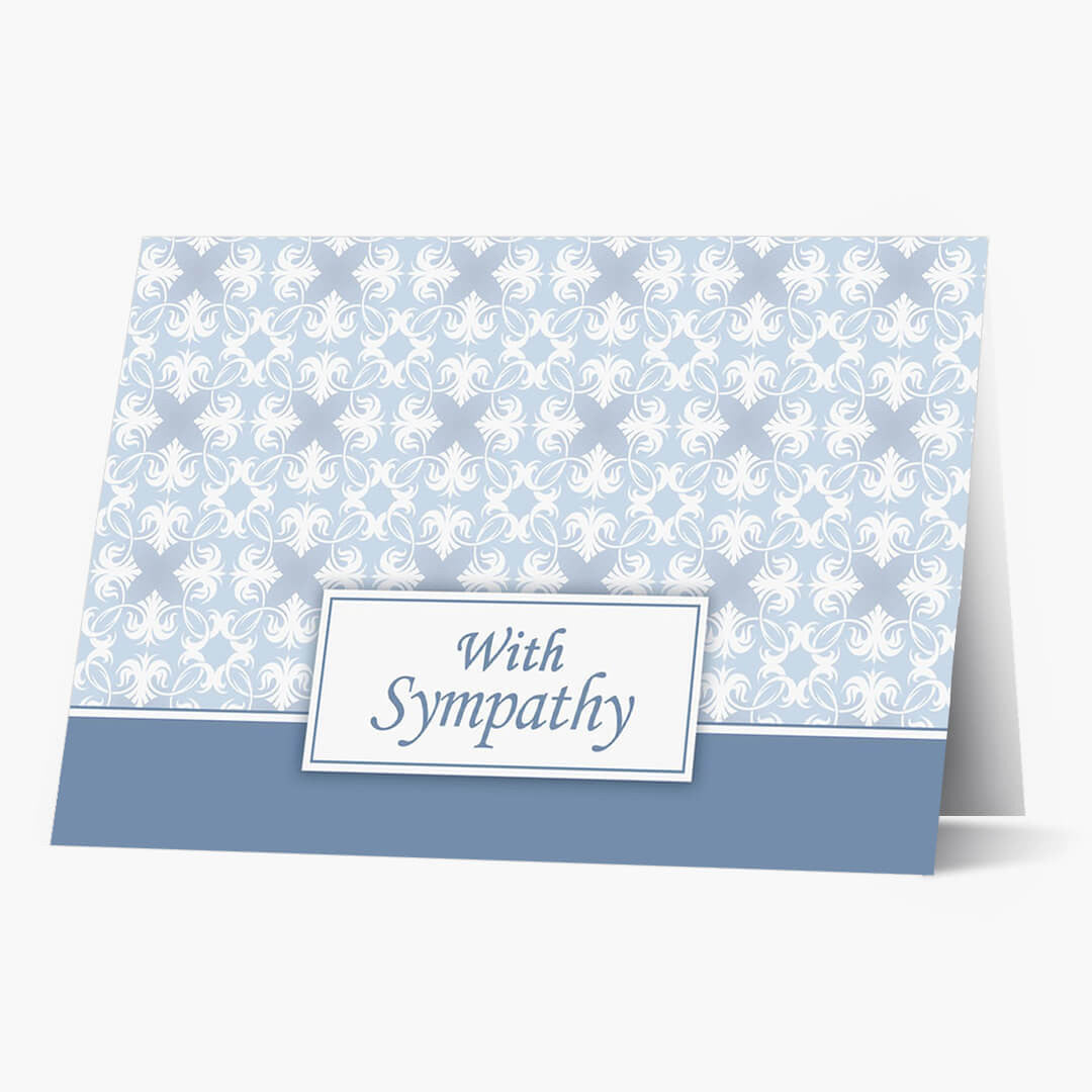 Simply Stated Sympathy Card