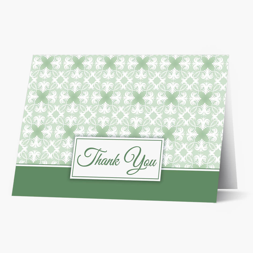 Simply Stated Thank You Card