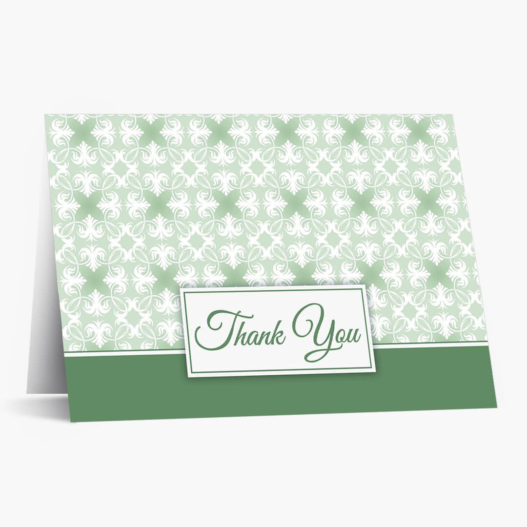 Simply Stated Thank You Card