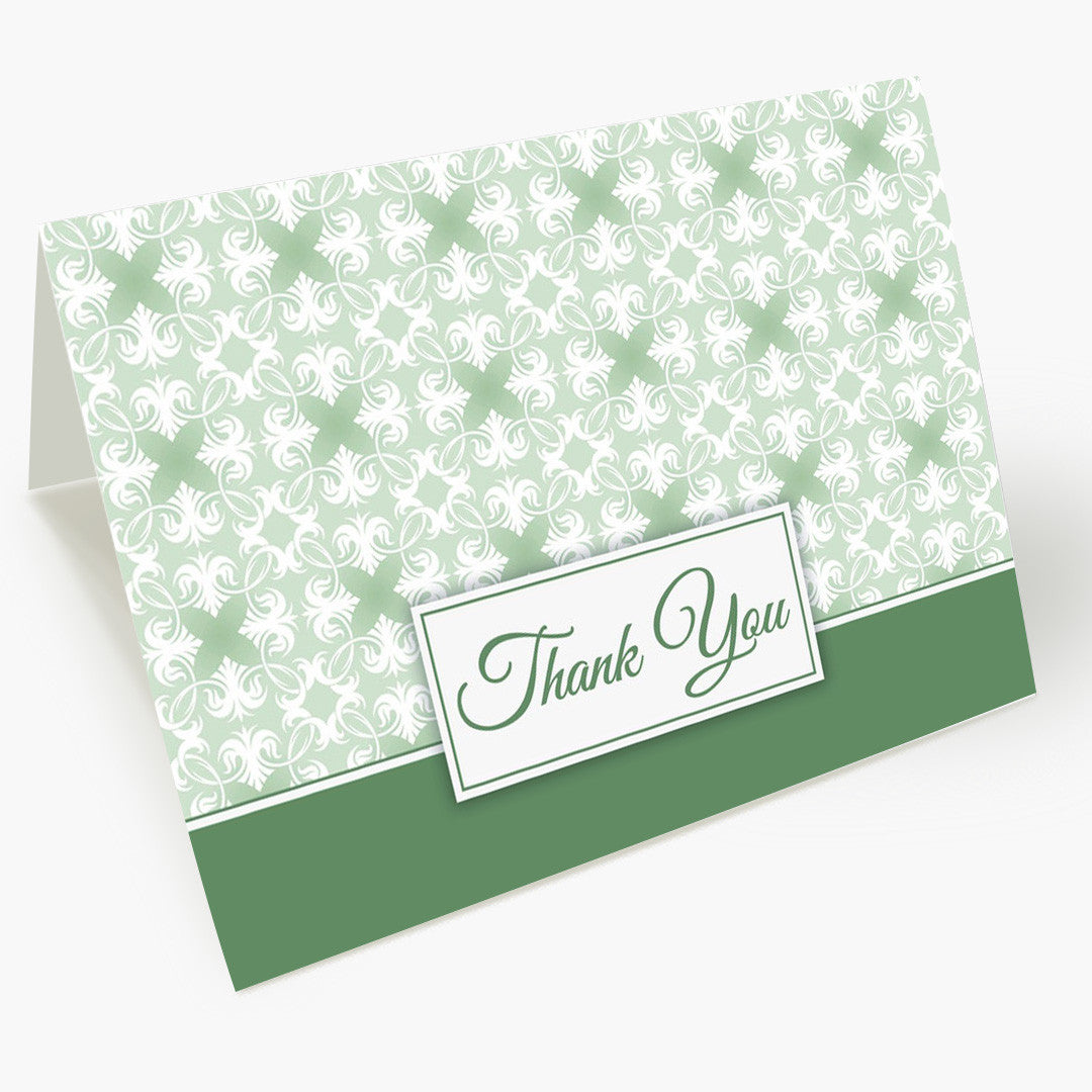 Simply Stated Thank You Card