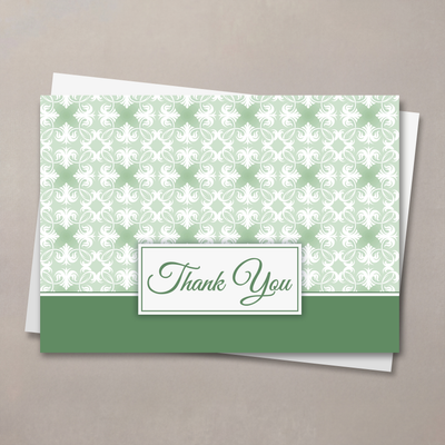 Simply Stated Thank You Card