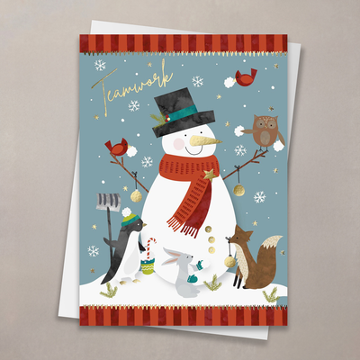 Snowman Building