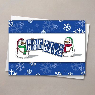 Solar Panel Greetings Holiday Card