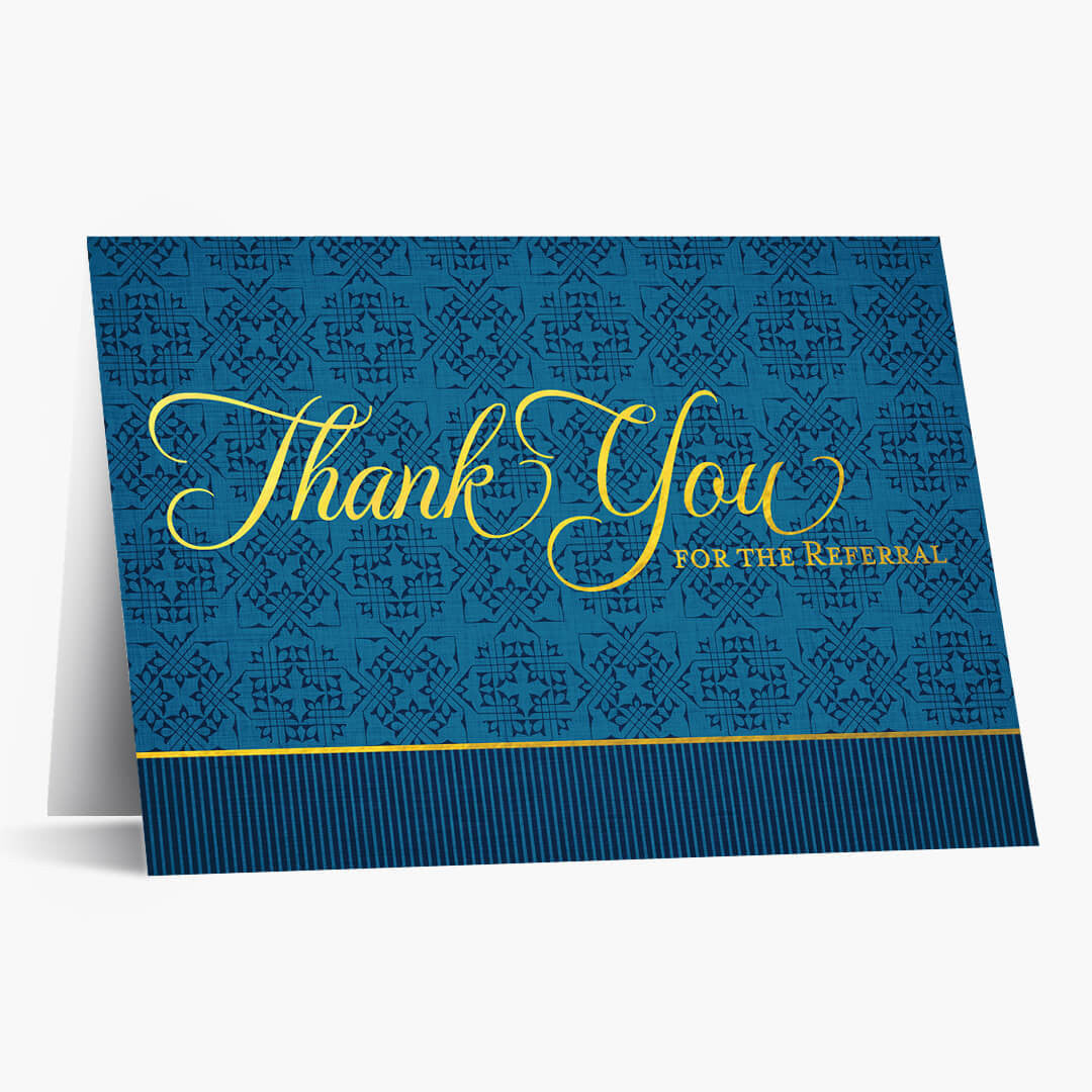 Sophisticated Thank You - Referral