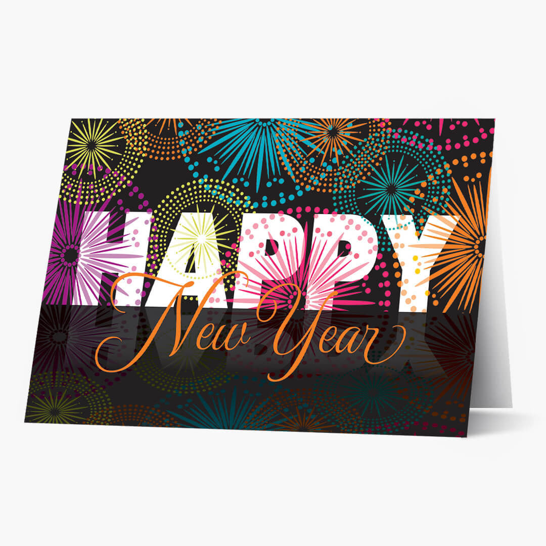 Sparkling New Year Card
