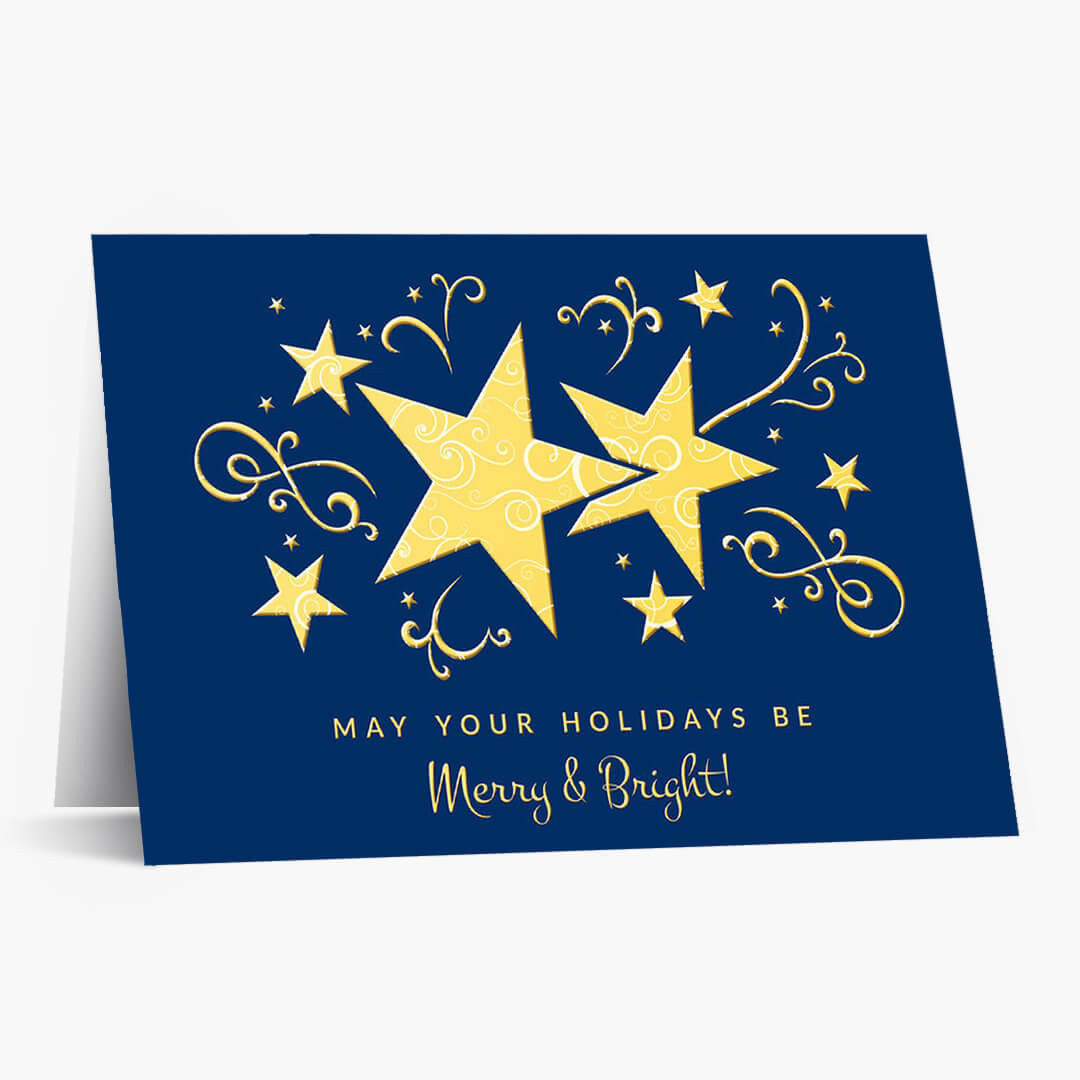 Star Bright Christmas Card