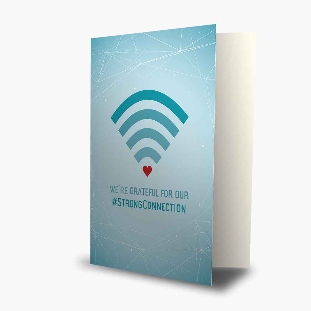 Strong Connection Thank You Card